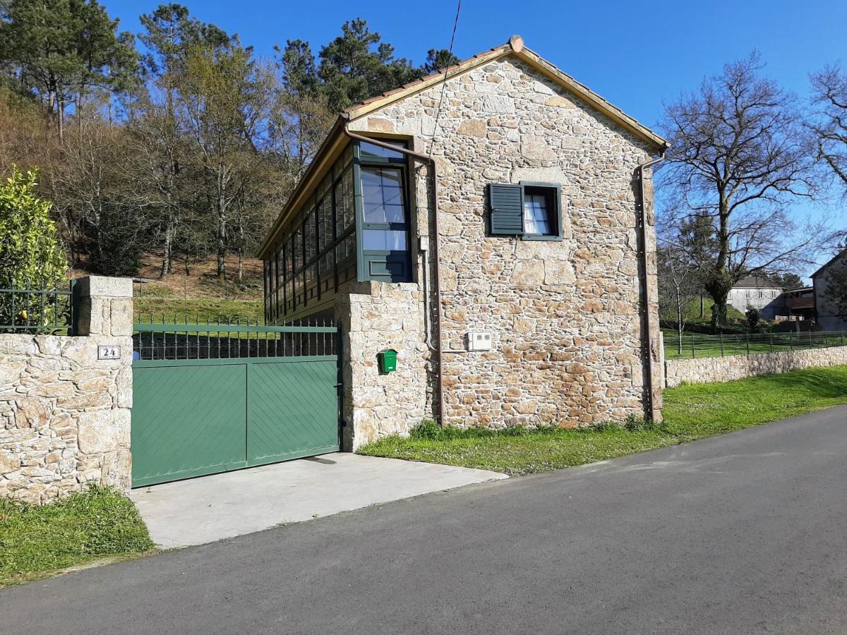 Casa Galipendre Villa A Estrada Bagian luar foto