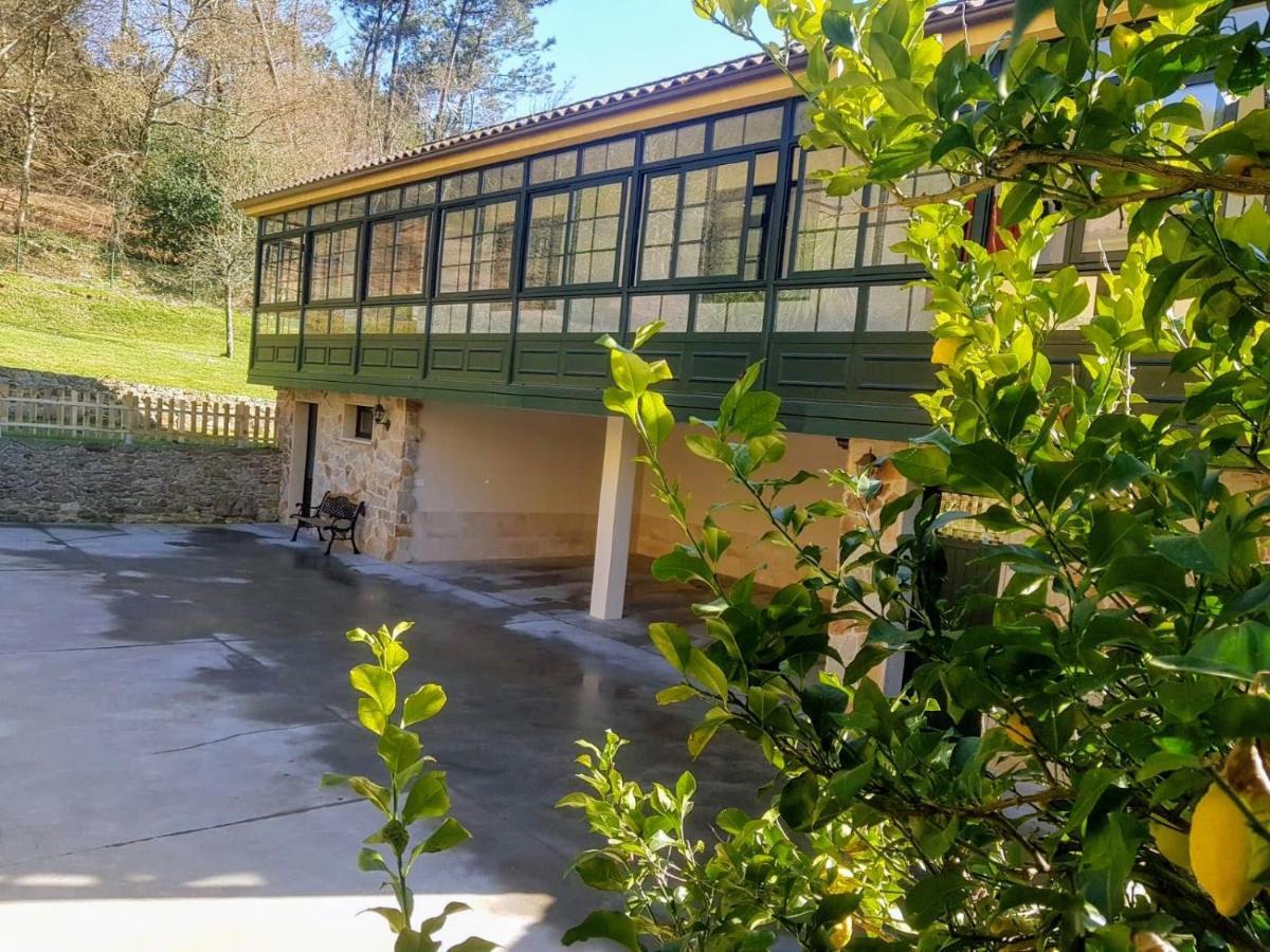 Casa Galipendre Villa A Estrada Bagian luar foto