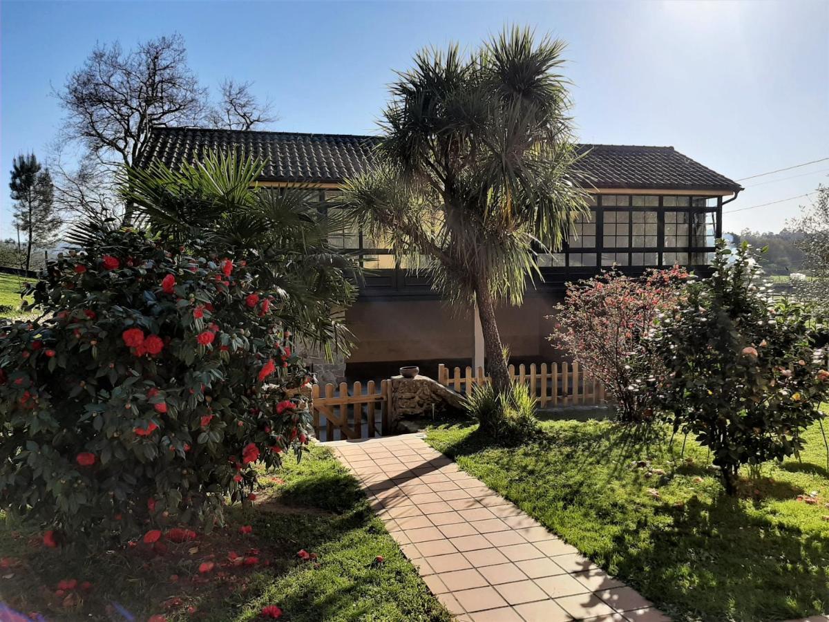 Casa Galipendre Villa A Estrada Bagian luar foto