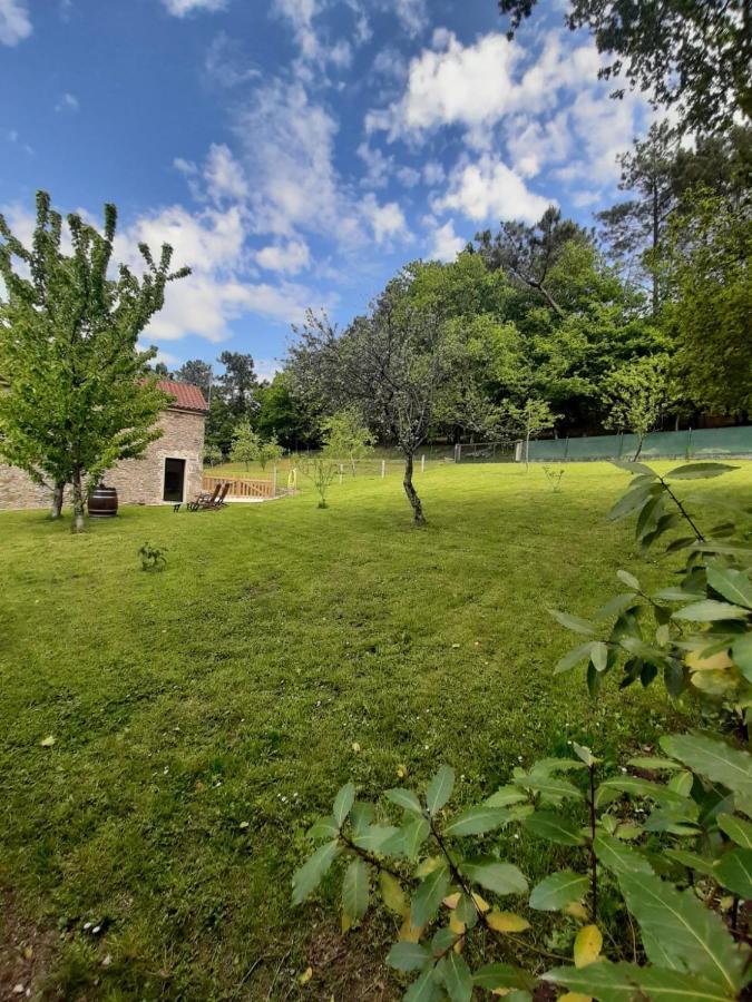 Casa Galipendre Villa A Estrada Bagian luar foto