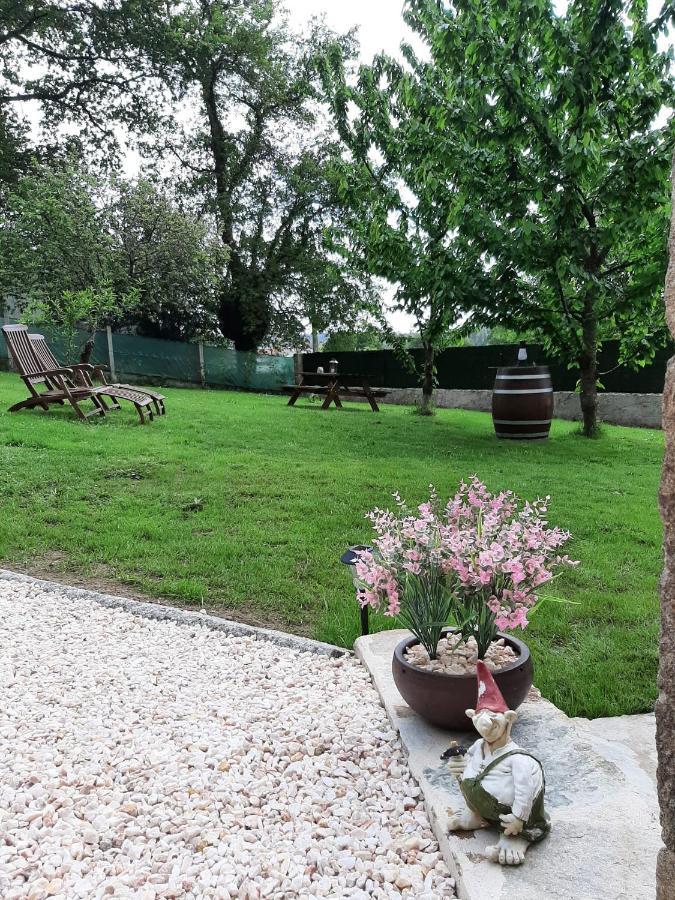 Casa Galipendre Villa A Estrada Bagian luar foto