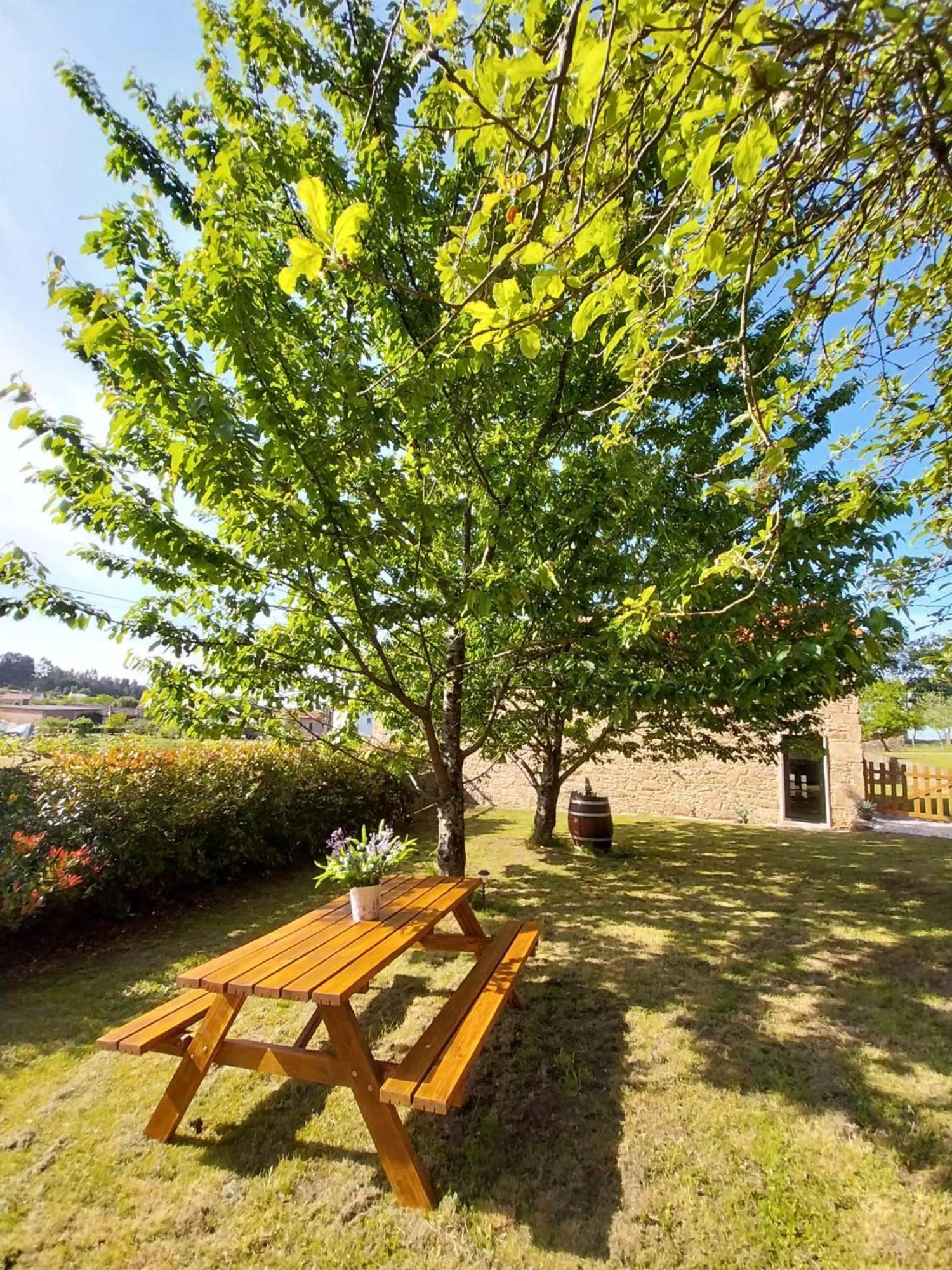 Casa Galipendre Villa A Estrada Bagian luar foto